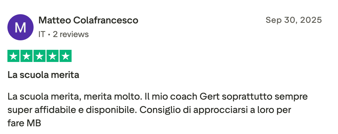 Recensione Trustpilot 6